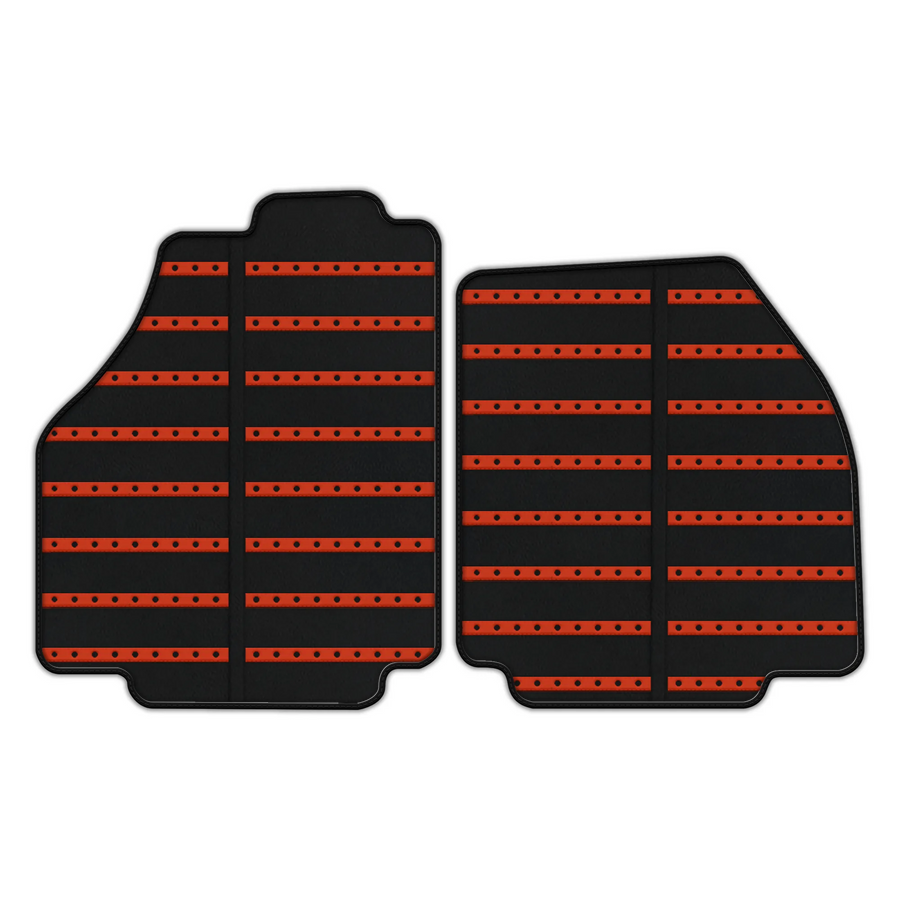 Leather Floor Mats with Daytona Design for Ferrari F8 Spider (2019-2023)
