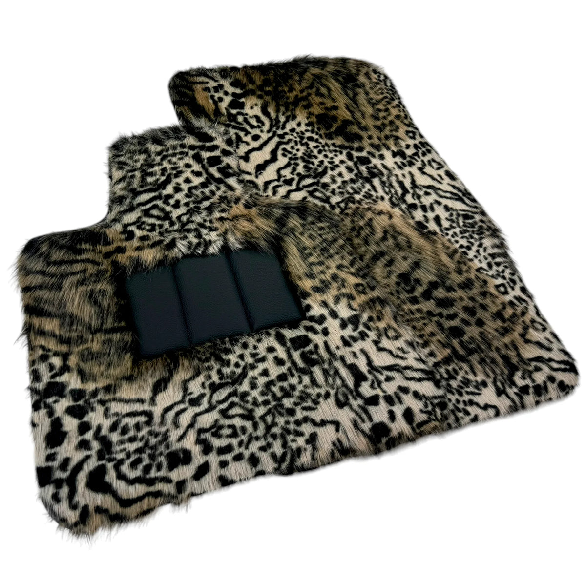 Leopard Fur Floor Mats for Rolls-Royce Ghost Series II (2021-2024)