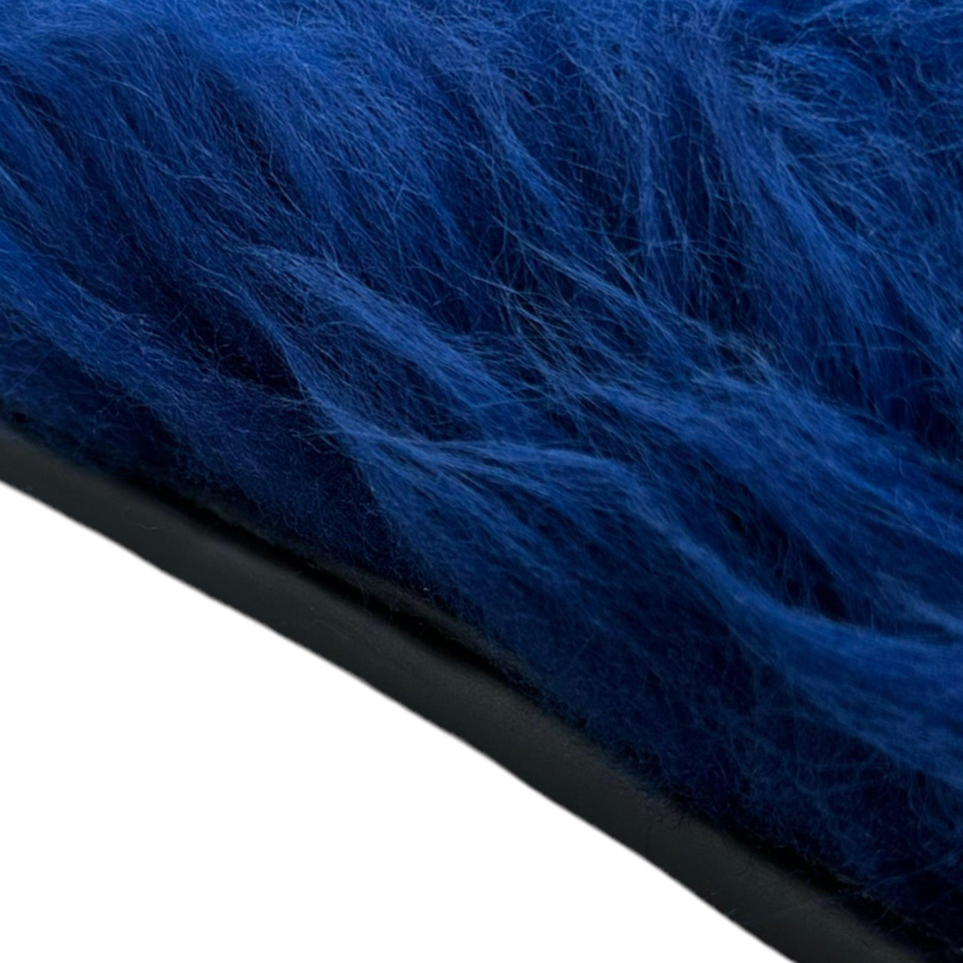 Navy Blue Sheepskin Floor Mats for Rolls Royce Cullinan RR31 (2018-2023) | ER56 Design - AutoWin