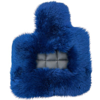 Navy Blue Sheepskin Floor Mats for Rolls Royce Spectre (2023-2024) | ER56 Design - AutoWin