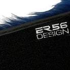 Navy Blue Sheepskin Floor Mats for Rolls Royce Wraith (2013–2023) | ER56 Design - AutoWin