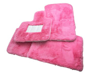 Pink Sheepskin Floor Mats For Rolls Royce Ghost Series I (2010–2020) Er56 Design Brand - AutoWin