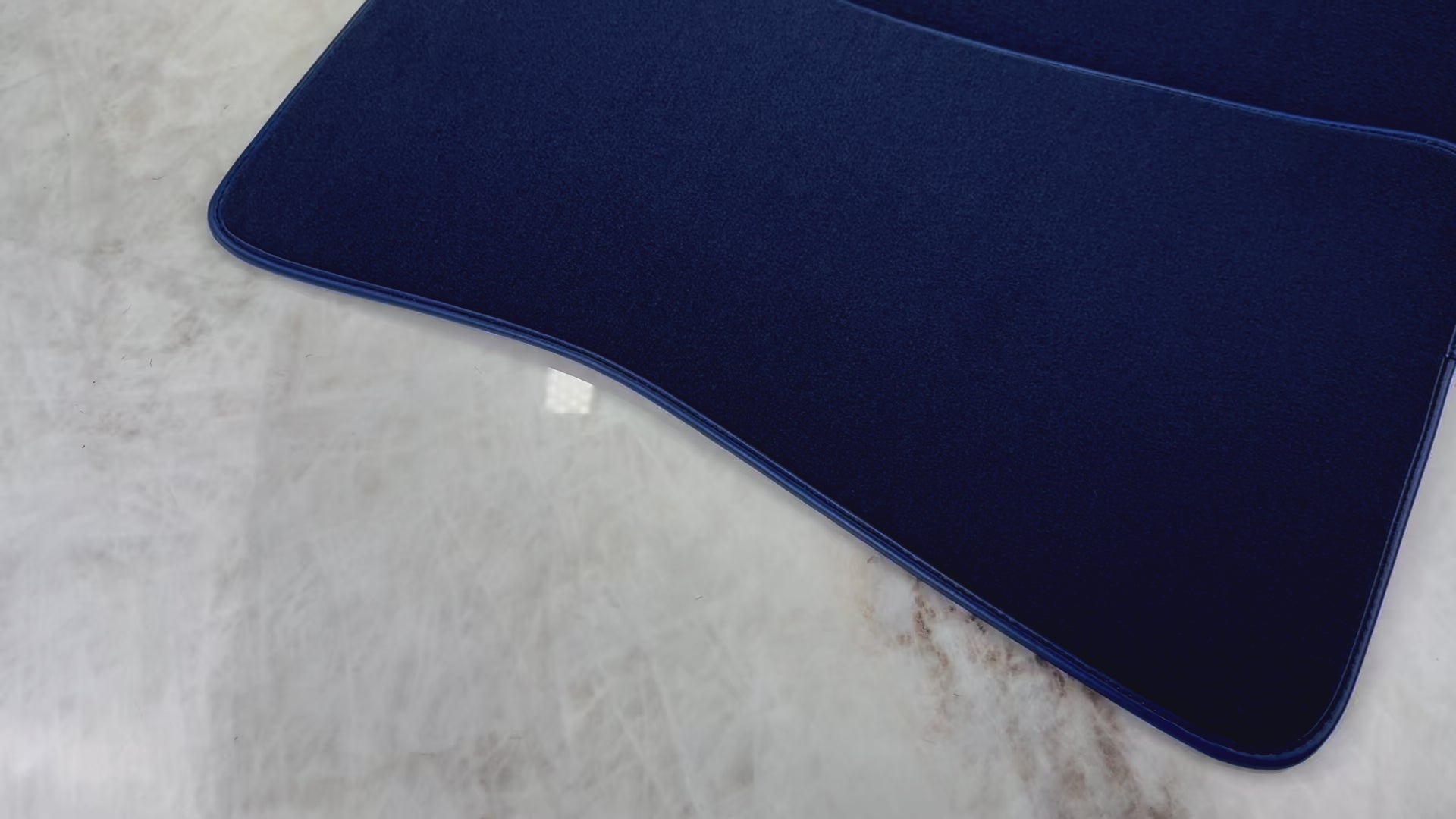 Dark Blue Floor Mats for Chevrolet Corvette C3 (1968-1982) - AutoWin