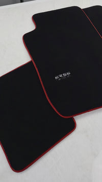 Tapis de voiture noirs pour Nissan Patrol (1997-2006)