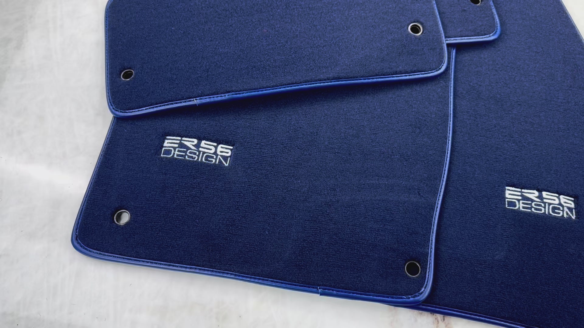 Tapis de voiture bleu foncé pour Range Rover Evoque (2011-2015) 3/5 portes par ER56 Design - ER56 Design