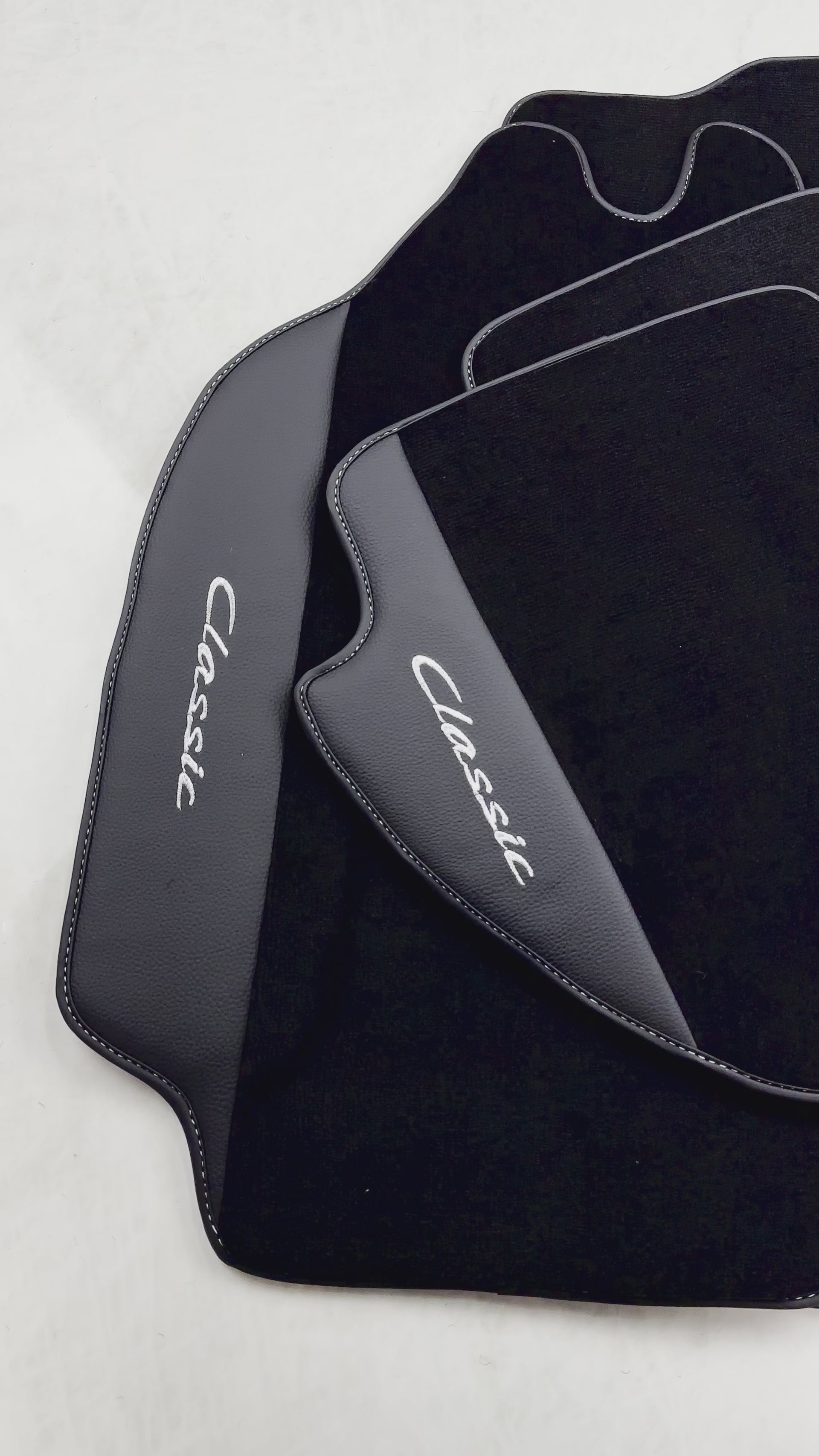 Black Floor Mats for Porsche 911 - 964 (1989-1994) - AutoWin