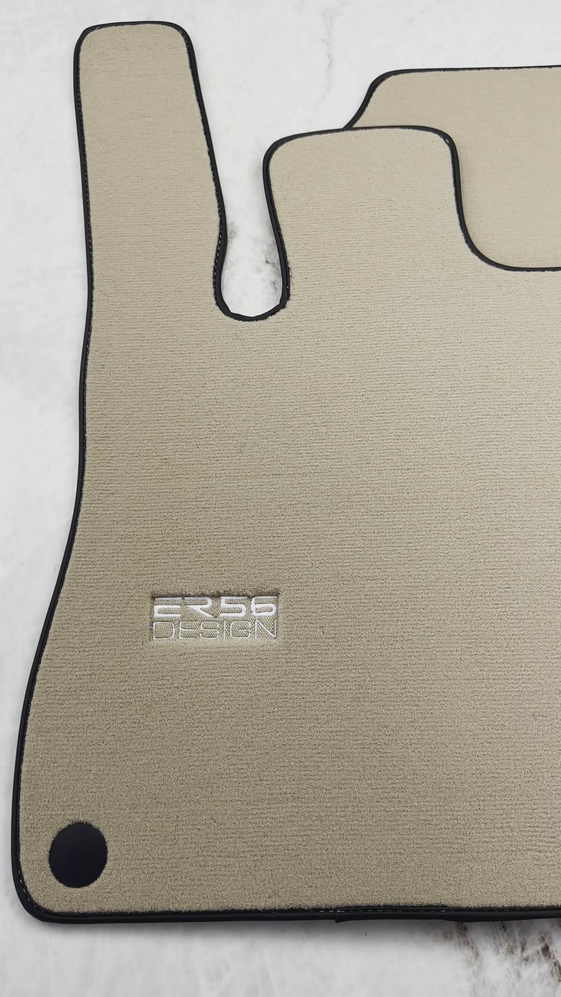 Tapis de voiture beige pour Mercedes-Benz SL R231 2012–2022 - AutoWin