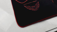 Black Floor Mats Red Trim for Pontiac FireBird (1970-1981) Trans Am