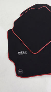 Tapis de voiture noir pour Toyota Camry (2011-2017) Design ER56