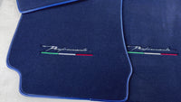 Dark Blue Floor Mats for Alfa Romeo 8C Competizione (2007–2010)