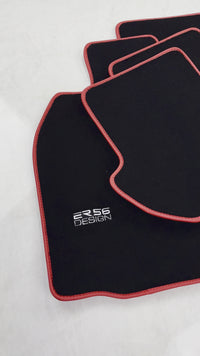 Black Floor Mats for Porsche 911 - 997 (2004-2012) ER56 Design