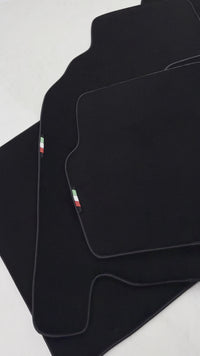 Tapis de Voiture Noirs Pour Ferrari 456 (1992-2003) Édition Italienne