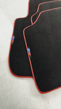 Tapis de voiture noir pour BMW Série 3 F34 GT 2013-2020 avec pack M