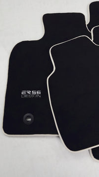 Black Floor Mats for Toyota Camry (2017) ER56 Design