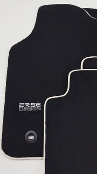 Schwarze Fußmatten für Toyota Hilux (2005–2015), ER56-Design