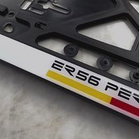ER56 Performance Number Plate Holder Eu Standard Size 52 cm x 11 cm