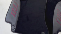 Schwarze Fußmatten für Mercedes Benz C-Klasse W205 Limousine (2014–2018) | AutoWin-Edition