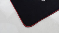 Tapis de voiture noirs avec bord rouge pour Pontiac FireBird (1993-2002) Trans Am