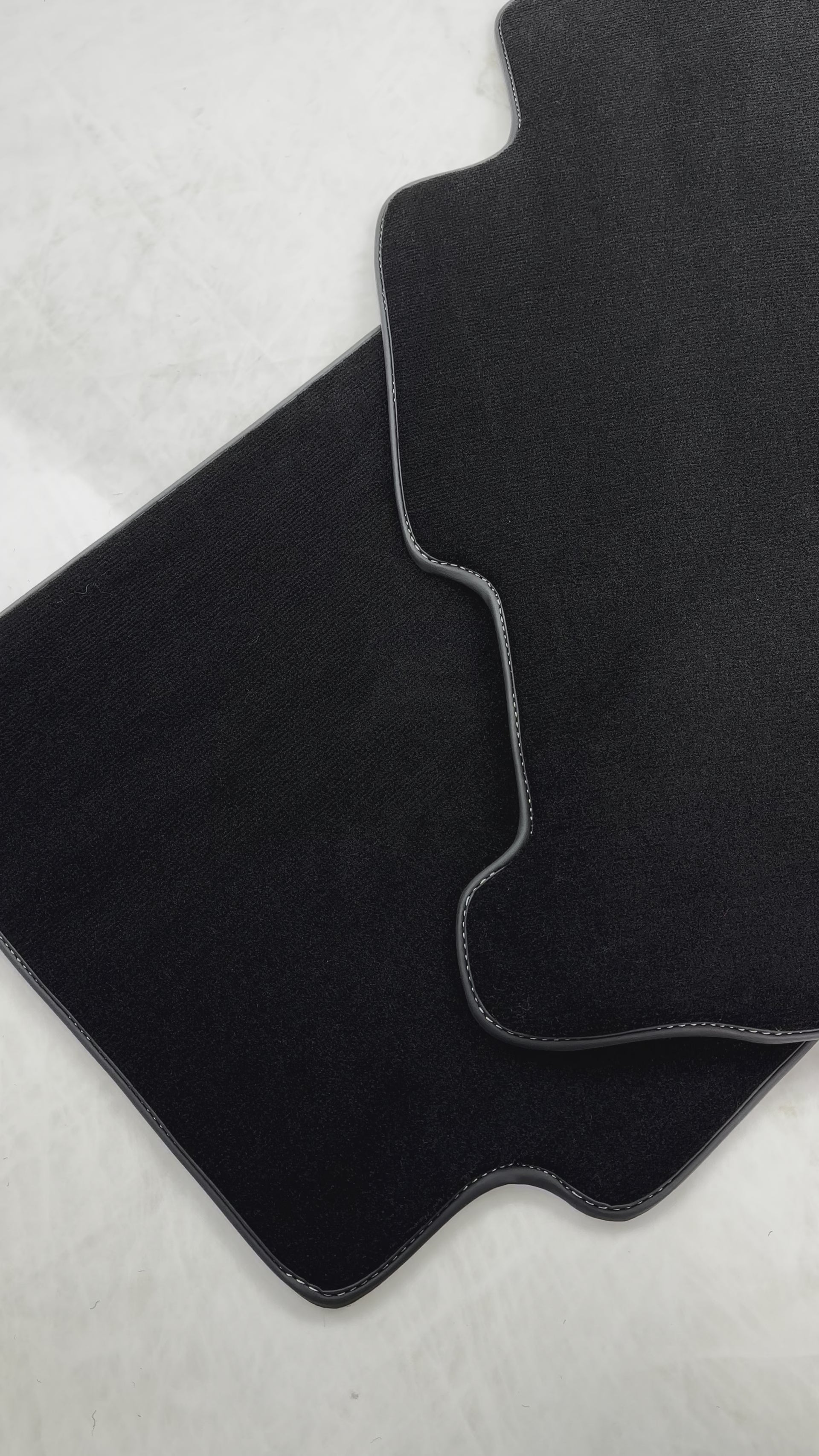 Tapis de voiture noirs pour Honda Civic VII (2001-2005) - AutoWin