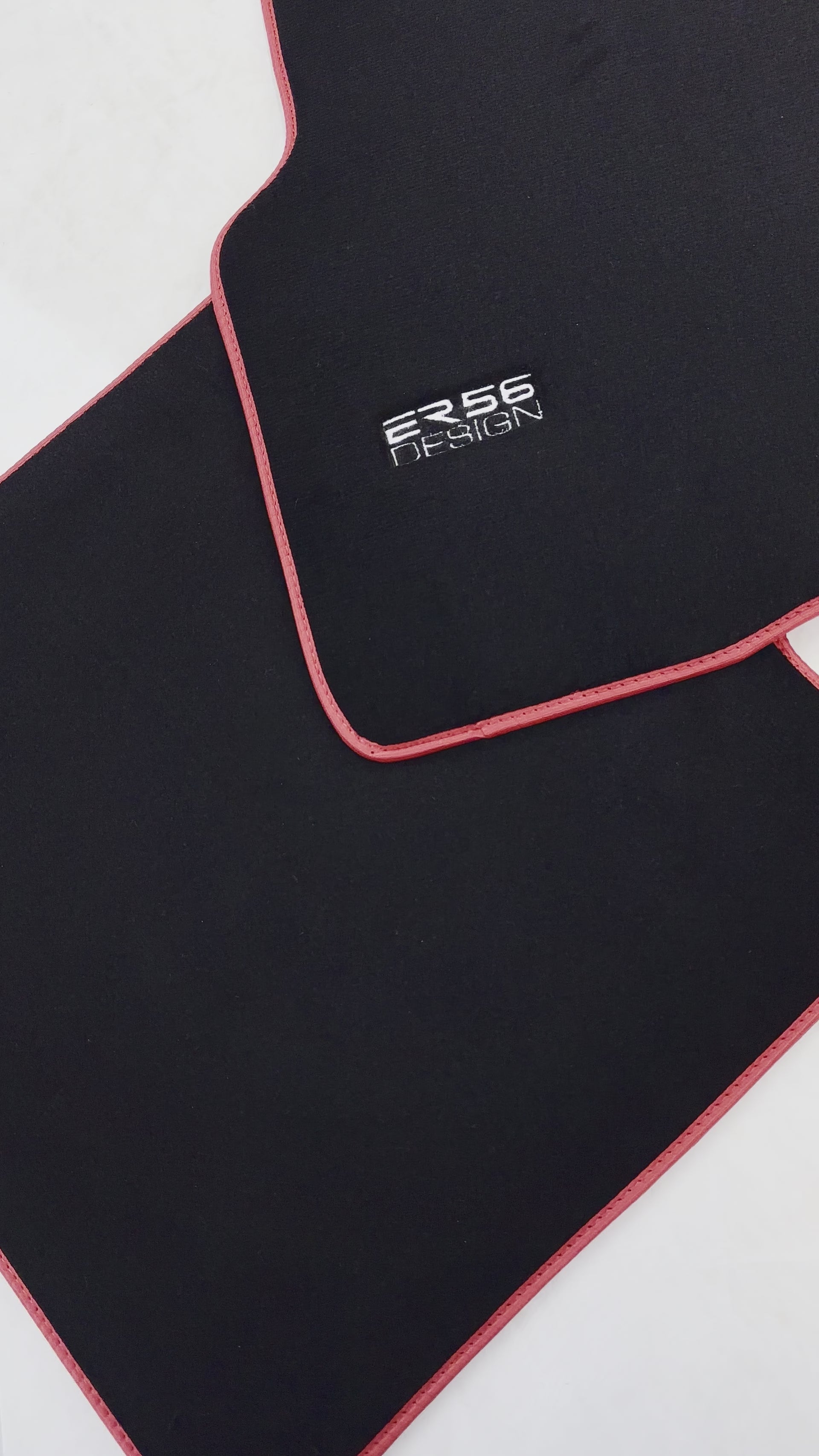 Black Floor Mats For Ford F150 (2009-2014) ER56 Design - AutoWin