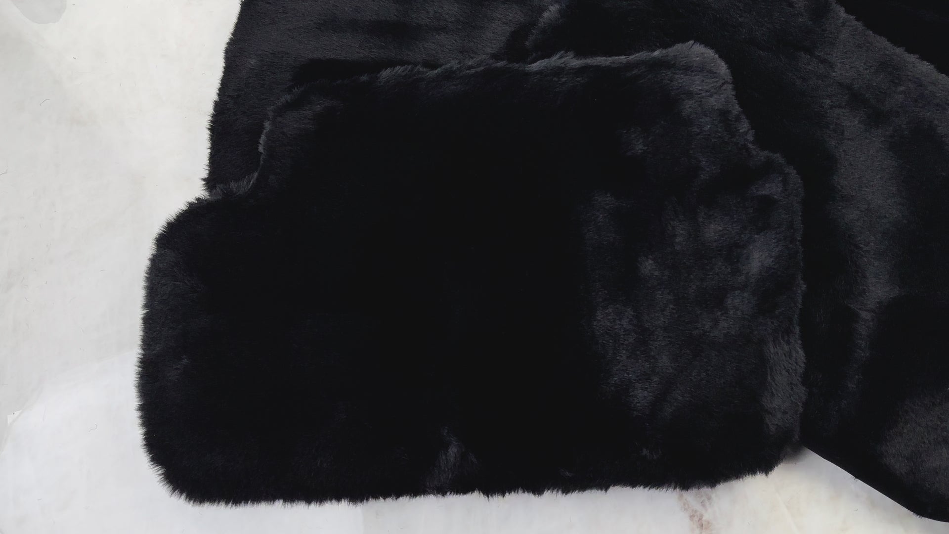 Tapis de voiture en peau de mouton noir pour BMW G30 Sedan (2016-2023) | Design ER56 - ER56 Design