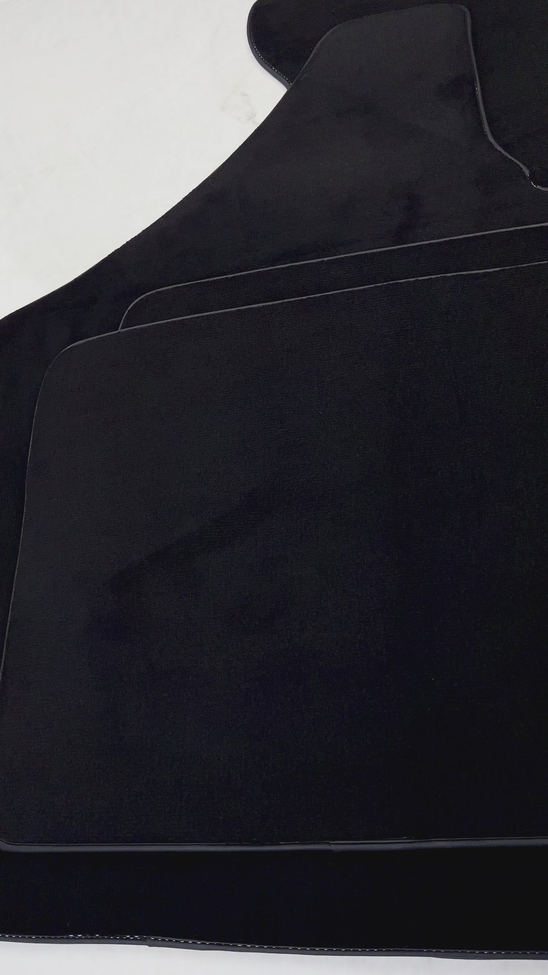 Black Floor Mats for VW Karmann Ghia (1955-1974) - AutoWin