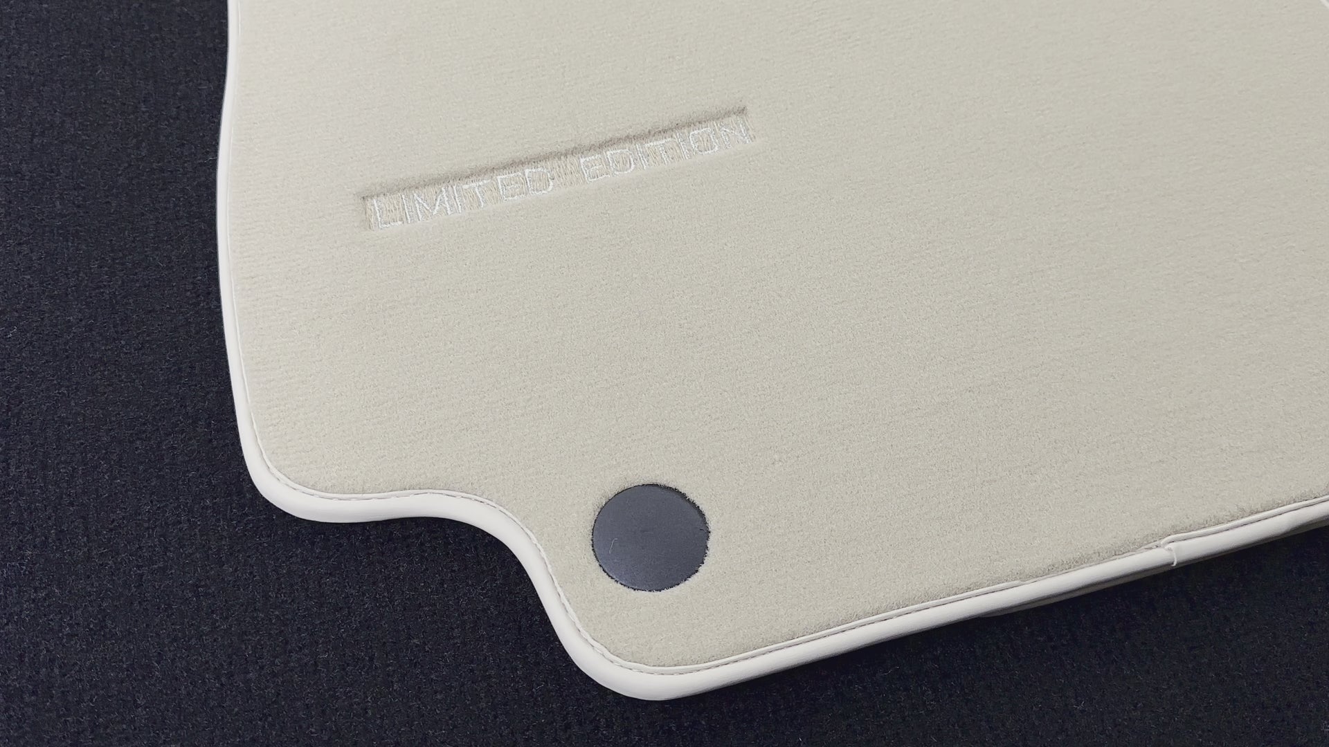 Tapis de voiture beige pour Mercedes Benz E-Class W213 Sedan (2016-2020) | Édition limitée - AutoWin