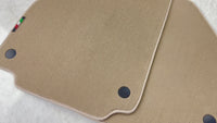 Beige Floor Mats for Ferrari 458 Spider (2012-2015) | Italian Edition