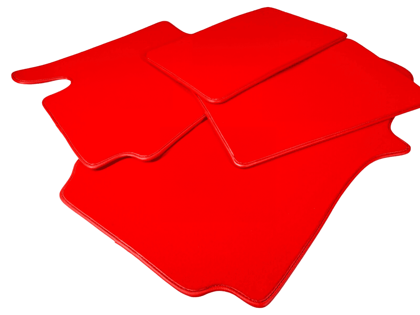 Red Floor Mats For Bentley Arnage Green Label (1998-2009) - AutoWin