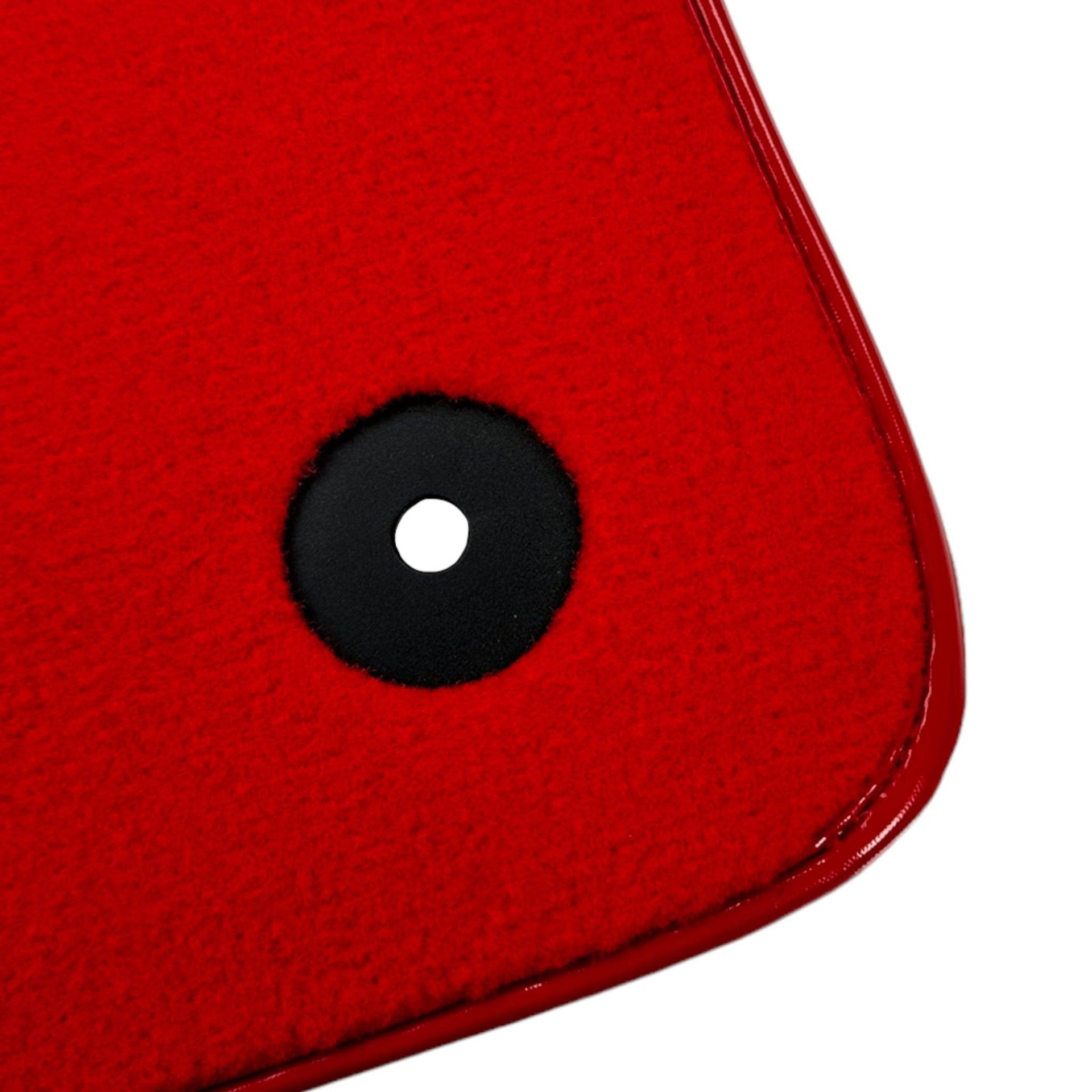 Red Floor Mats For Bentley Continental GT (2018–2023) - AutoWin