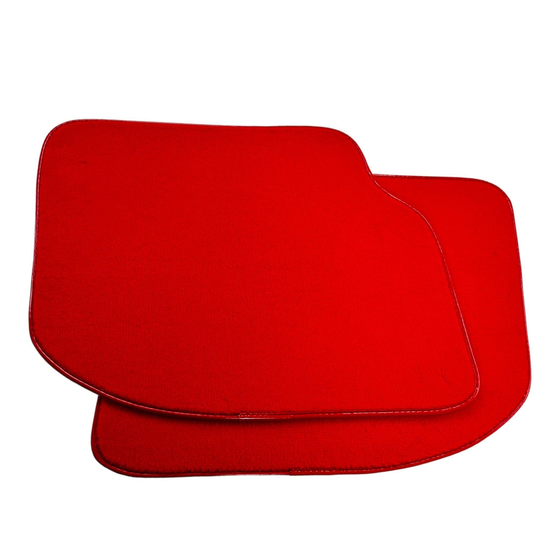Red Floor Mats For Bentley Continental GT (2018–2023) - AutoWin
