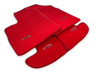Red Floor Mats For Bentley Continental GTC (2011-2018) Er56 Design - AutoWin