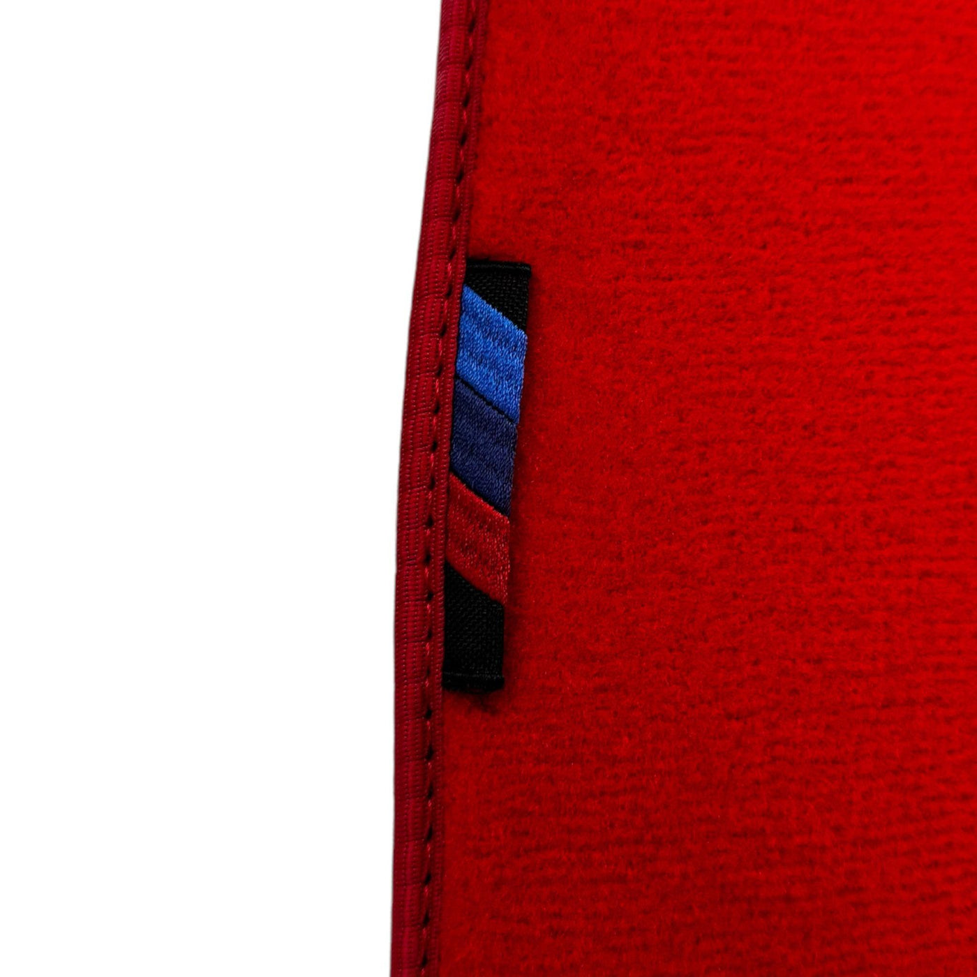 Red Floor Mats For BMW 5 Series F10 With M Package AutoWin Brand - AutoWin