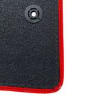 Red Floor Mats For Chevrolet Corvette C8 (2020-2024) - AutoWin