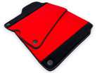 Red Floor Mats For Ferrari California 2008-2014 With Alcantara - AutoWin