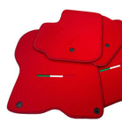 Red Floor Mats for Ferrari GTC4 Lusso (2016-2023) | Premium Quality