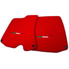 Red Floor Mats For Ferrari Portofino (2018-2023) Italian Edition - AutoWin