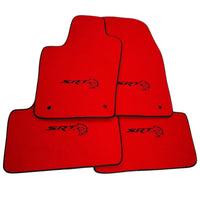 Red Floor Mats For Jeep Grand Cherokee WK2 SRT (2011-2020) - AutoWin
