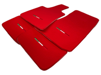 Red Floor Mats For Maserati Grecale (2023-2024) Italy Edition - AutoWin