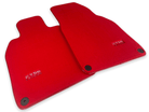 Red Floor Mats for Porsche 718 Cayman (2017-2023) | Er56 Design - AutoWin