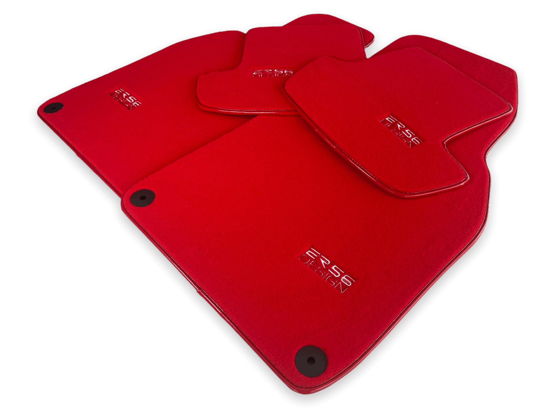 Red Floor Mats for Porsche 911 - 992 (2019-2024)| ER56 Design - AutoWin