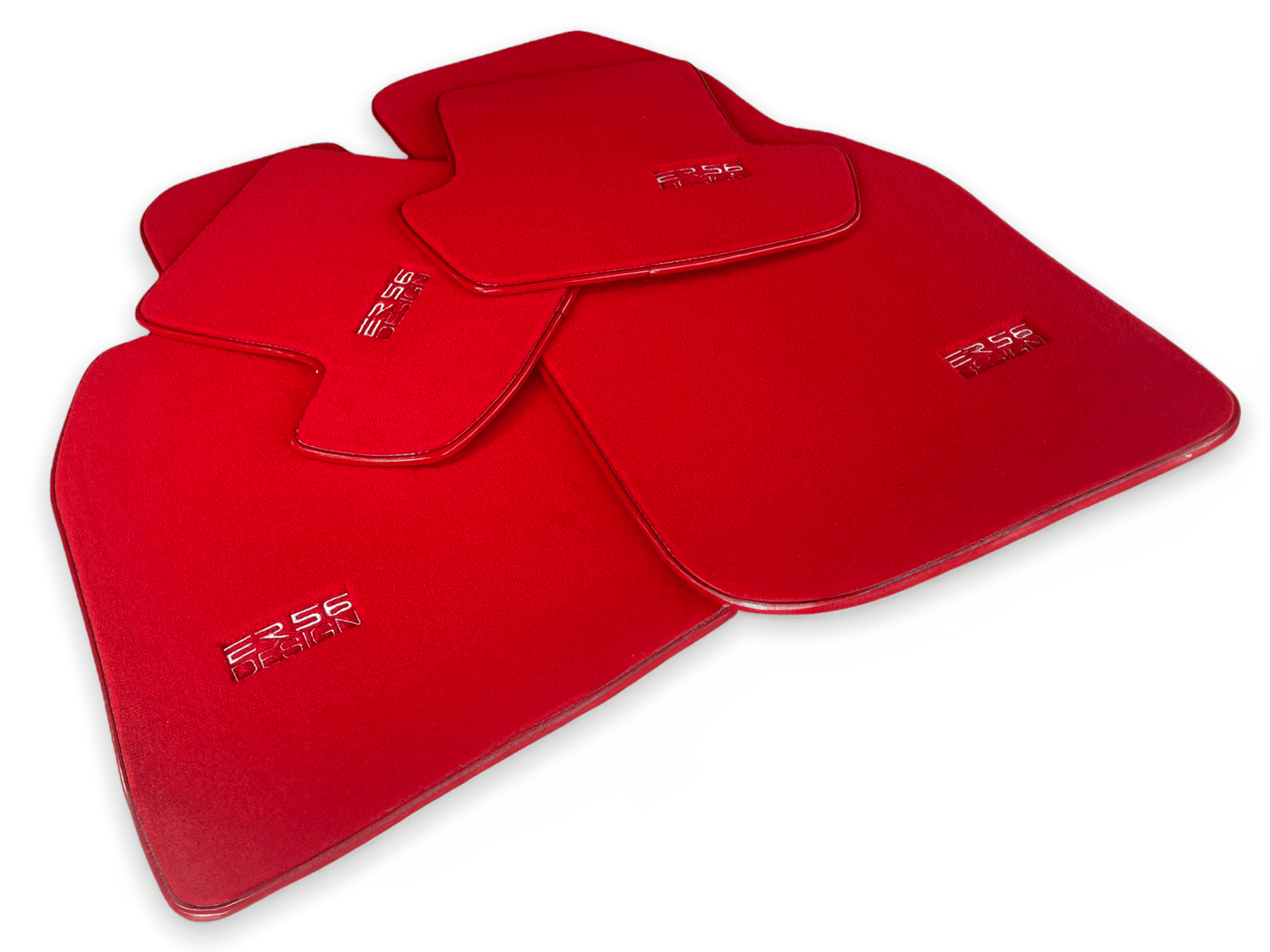 Red Floor Mats for Porsche 911 - 993 (1994-1998) - AutoWin