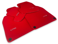 Red Floor Mats for Porsche Cayenne (2003-2010) | ER56 Design - AutoWin