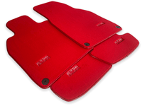 Red Floor Mats for Porsche Macan (2014-2023) | ER56 Design - AutoWin