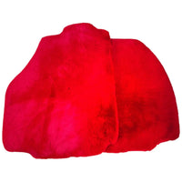 Red Sheepskin Floor Mats for Ferrari 458 Speciale (2012-2015)