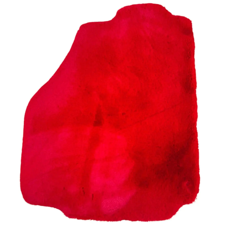 Red Sheepskin Floor Mats for Ferrari 458 Speciale (2012-2015)