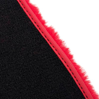 Red Sheepskin Floor Mats for Ferrari 812 Superfast (2019-2023)