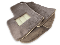 Sheepskin Floor Mats For Bentley Continental GTC (2006–2011) Er56 Design - AutoWin