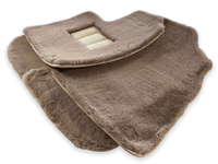 Sheepskin Floor Mats For Bentley Continental GTC (2006–2011) Er56 Design - AutoWin