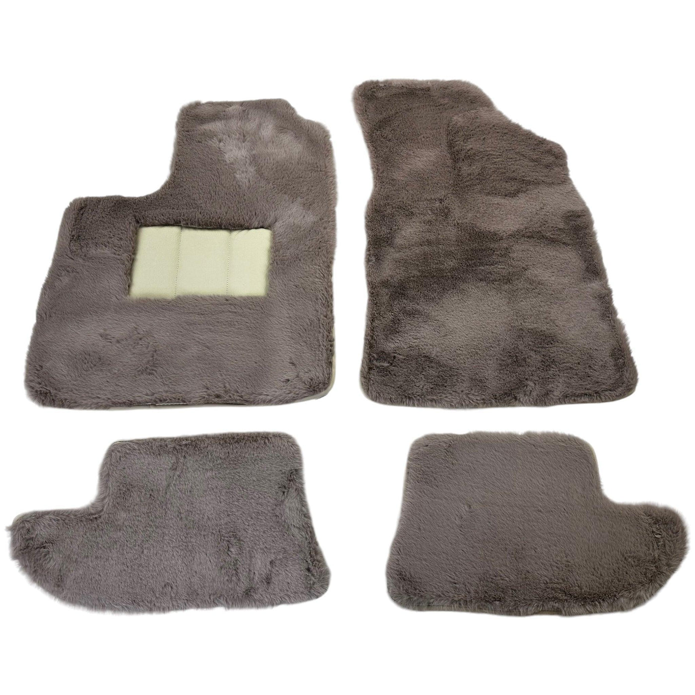 Sheepskin Floor Mats For Bentley Continental GTC (2011-2018) Er56 Design - AutoWin